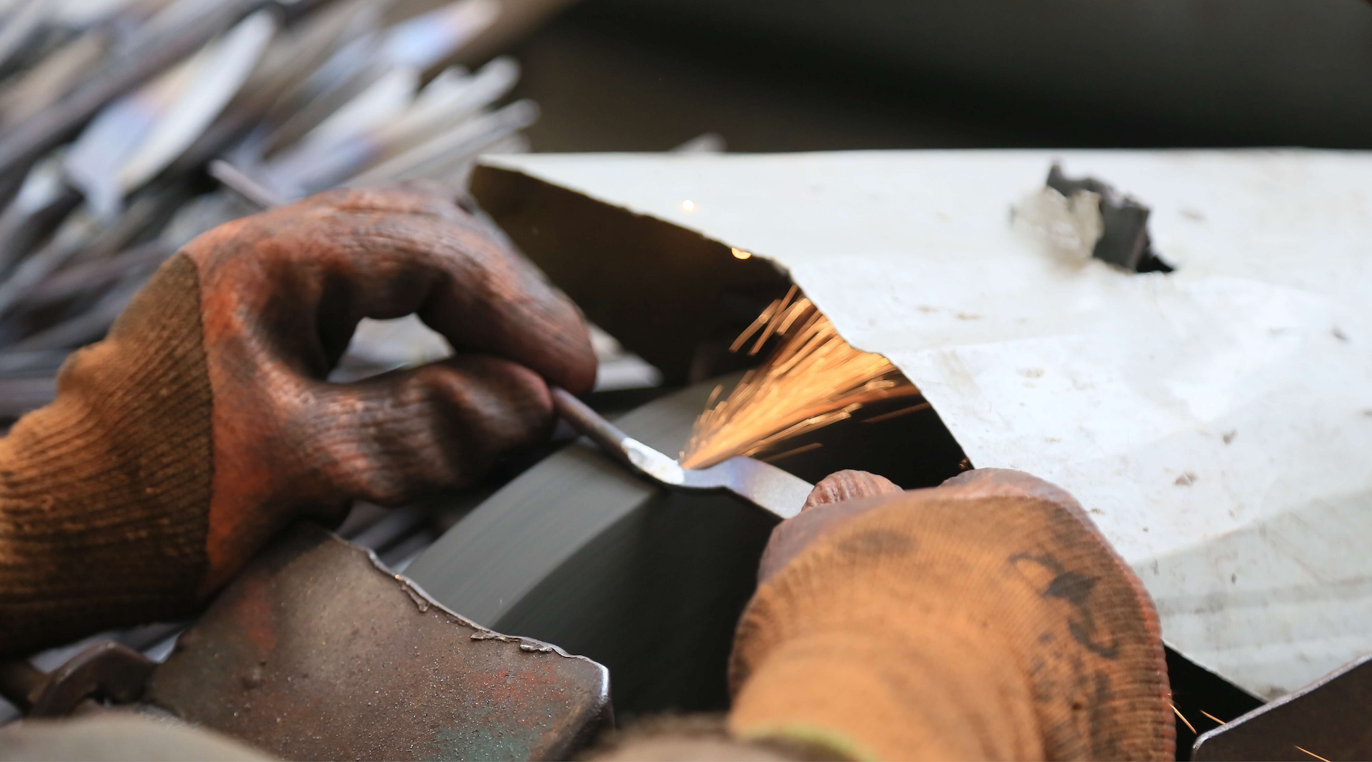 Premium fabric scissors and steel types