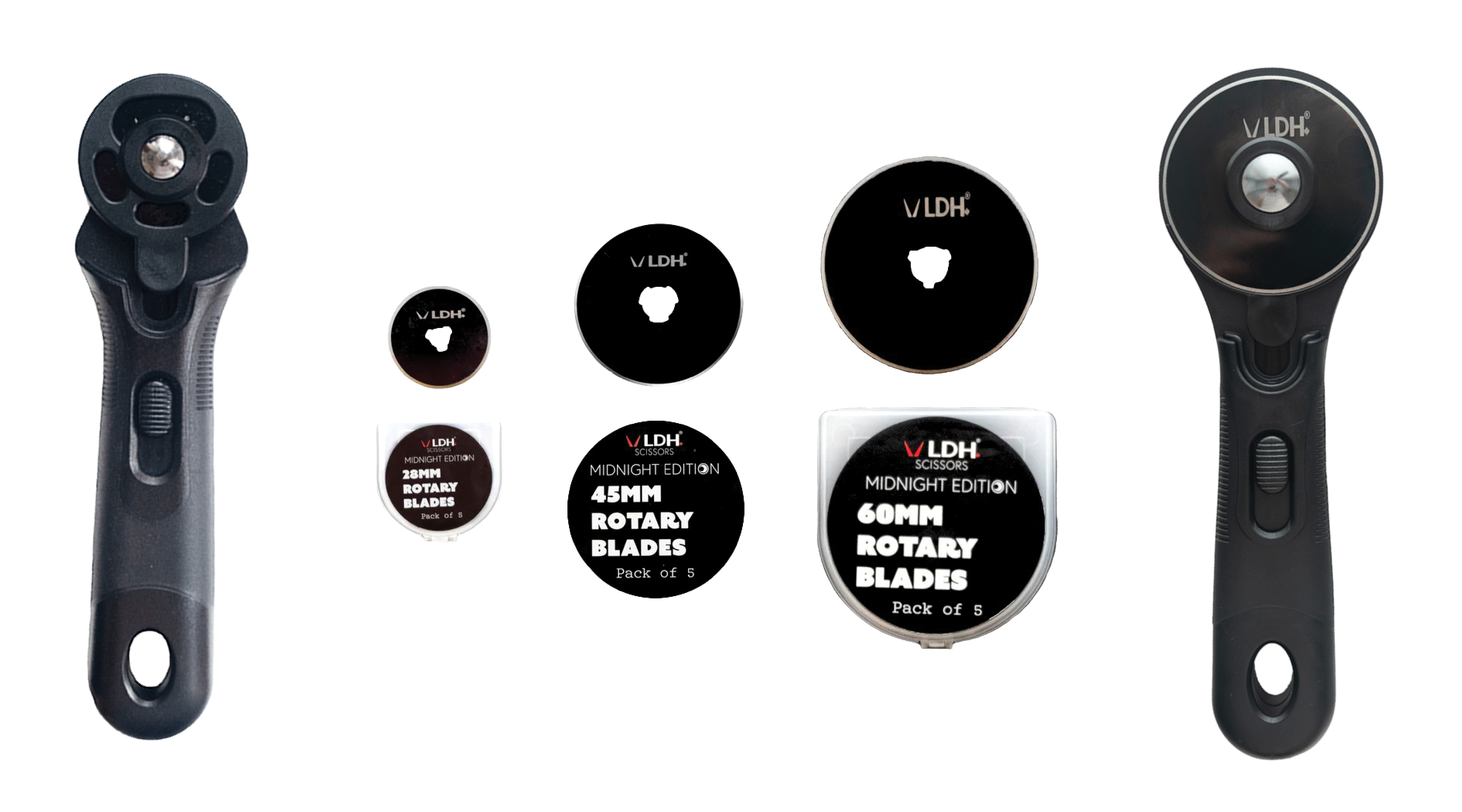 Quilting tools flatlay